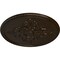 Ekena Millwork Milton Ceiling Medallion (Fits Canopies up to 7 7/8"), Hand-Painted Bronze, 40 5/8"OD x 1 3/4"P CM40MIBZS - alternate 3